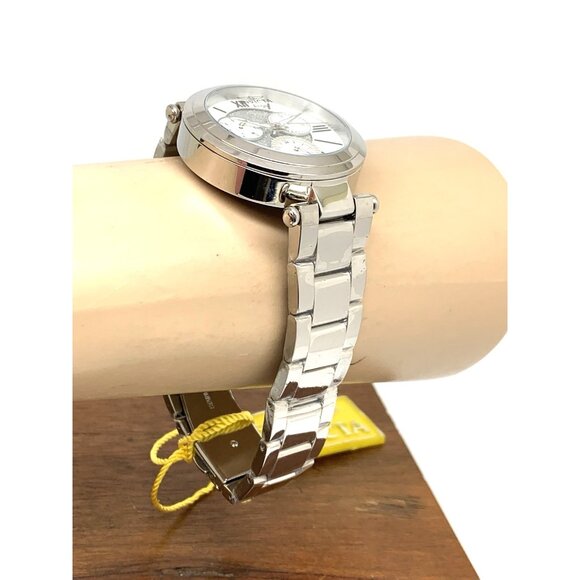 Invicta Women's Watch 28924 Angel Quartz Mother of Pearl Dial Silver Steel 36mm - Picture 13 of 15